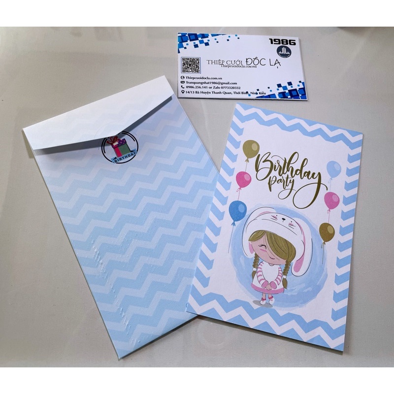 Thiệp Sinh Nhật, Thôi nôi, đầy tháng bé gái