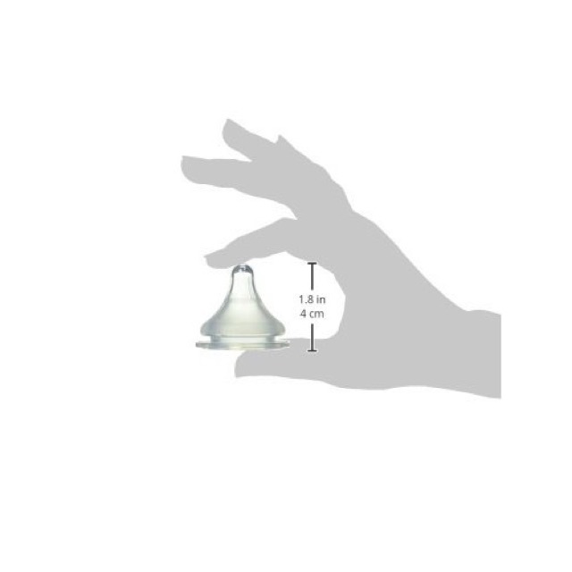 Núm ti cho bình sữa Lansinoh (cổ rộng) - Đủ size