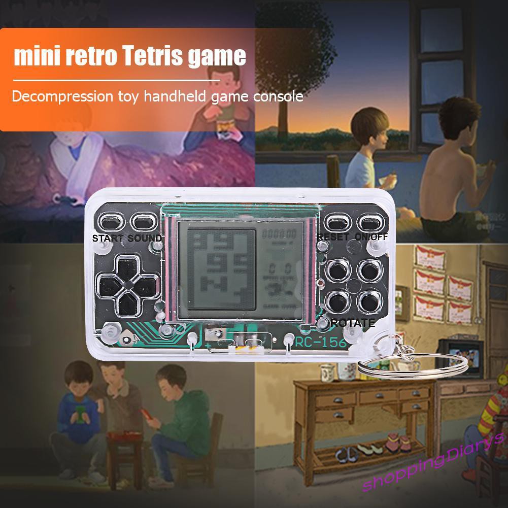 Máy Chơi Game Cầm Tay Mini Phong Cách Retro