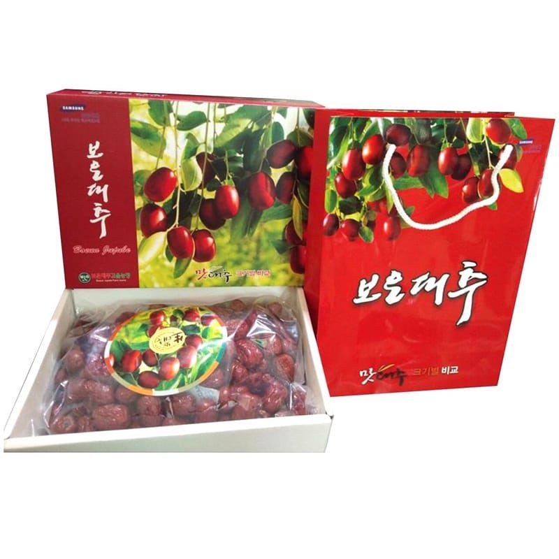 Táo Đỏ Khô Hàn Quốc Boeun Jujube