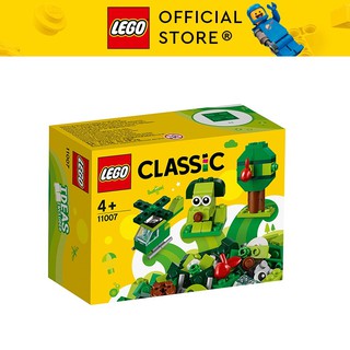 LEGO CLASSIC 11007 Hộp Lắp Ráp Sáng Tạo Xanh Lá ( 60 Chi tiết)