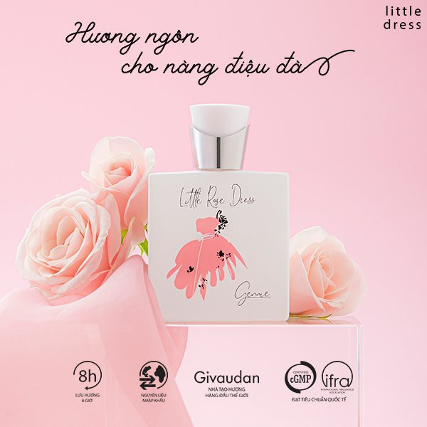 [HB Gift] Nước hoa Laura Anne - Little Rose Dress 50ml