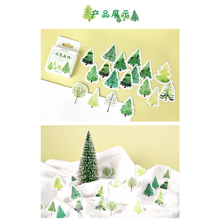 Set 45 Miếng Dán Trang Trí Sổ Lưu Niệm