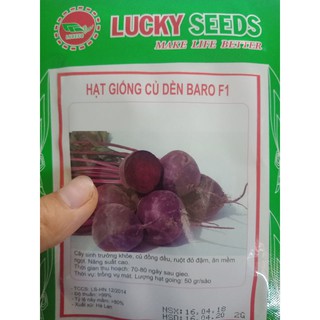 Bán Hạt giống củ dền Baro F1 -2gr hàng chuẩn