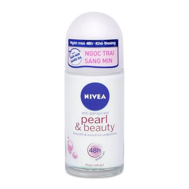 Lăn khử mùi Nivea Ngọc Trai 25ml