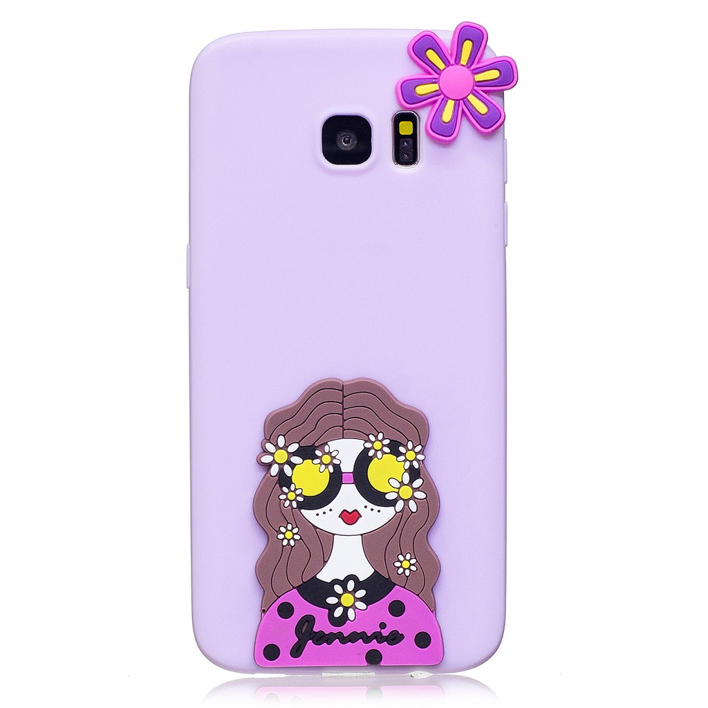 Case Samsung s6 s6edge s7 s7edge 3D Crtoon Soft TPU