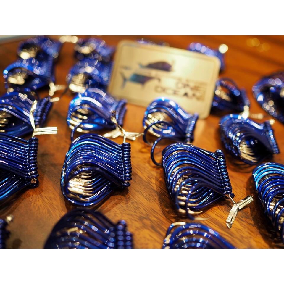 Lưỡi Bushido Blue Monster Octopus - Chuyên Tra - size 3/0