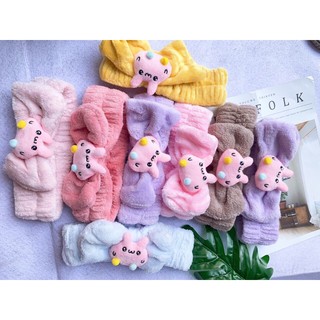 Băng đô rửa mặt cute dành cho nữ
