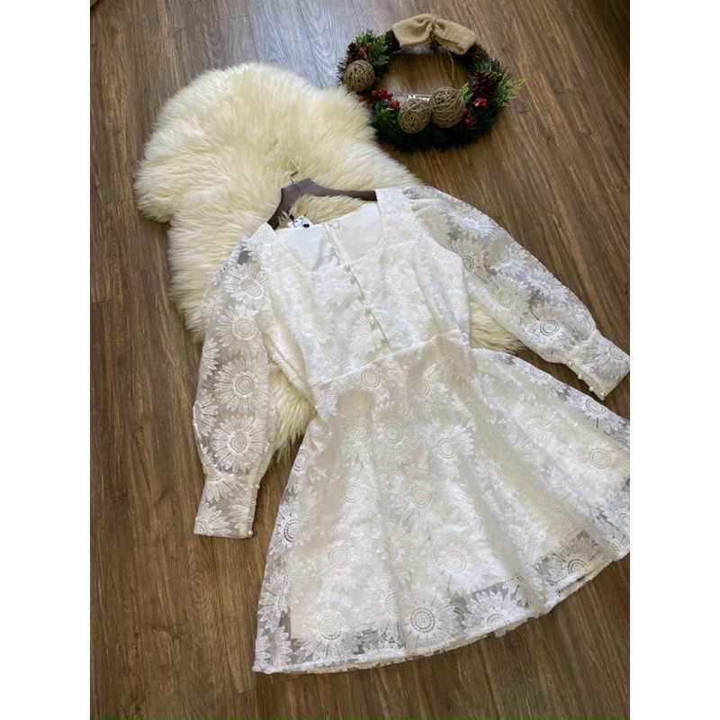 Đầm bigsize công chúa dự tiệc 55kg đến 90kg