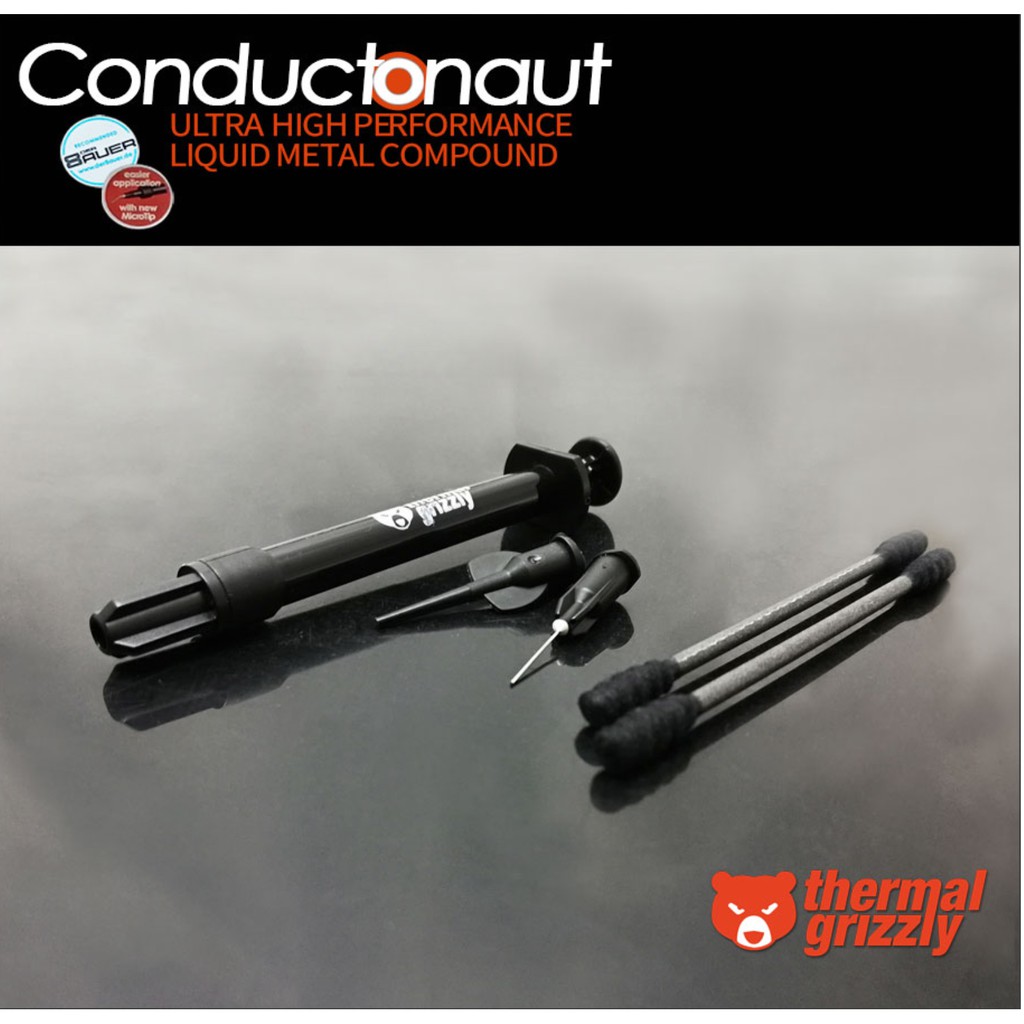 Conductonaut nhiệt độ. Keo Tản Nhiệt Bằng Kim Loại Dạng Lỏng