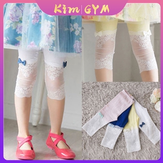 Quần Legging Lửng Mỏng Chống Chói Dành Cho Bé Gái