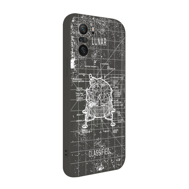 Ốp Điện Thoại Góc Vuông In Hình Vũ Trụ Cho Xiaomi Redmi Note 10 Pro 9S 9A POCO X3 NFC M3 Pro 5G