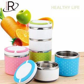 Hộp cơm giữ nhiệt 3 tầng lunch box - hộp cơm giữ nhiệt cặp lồng cơm văn phòng