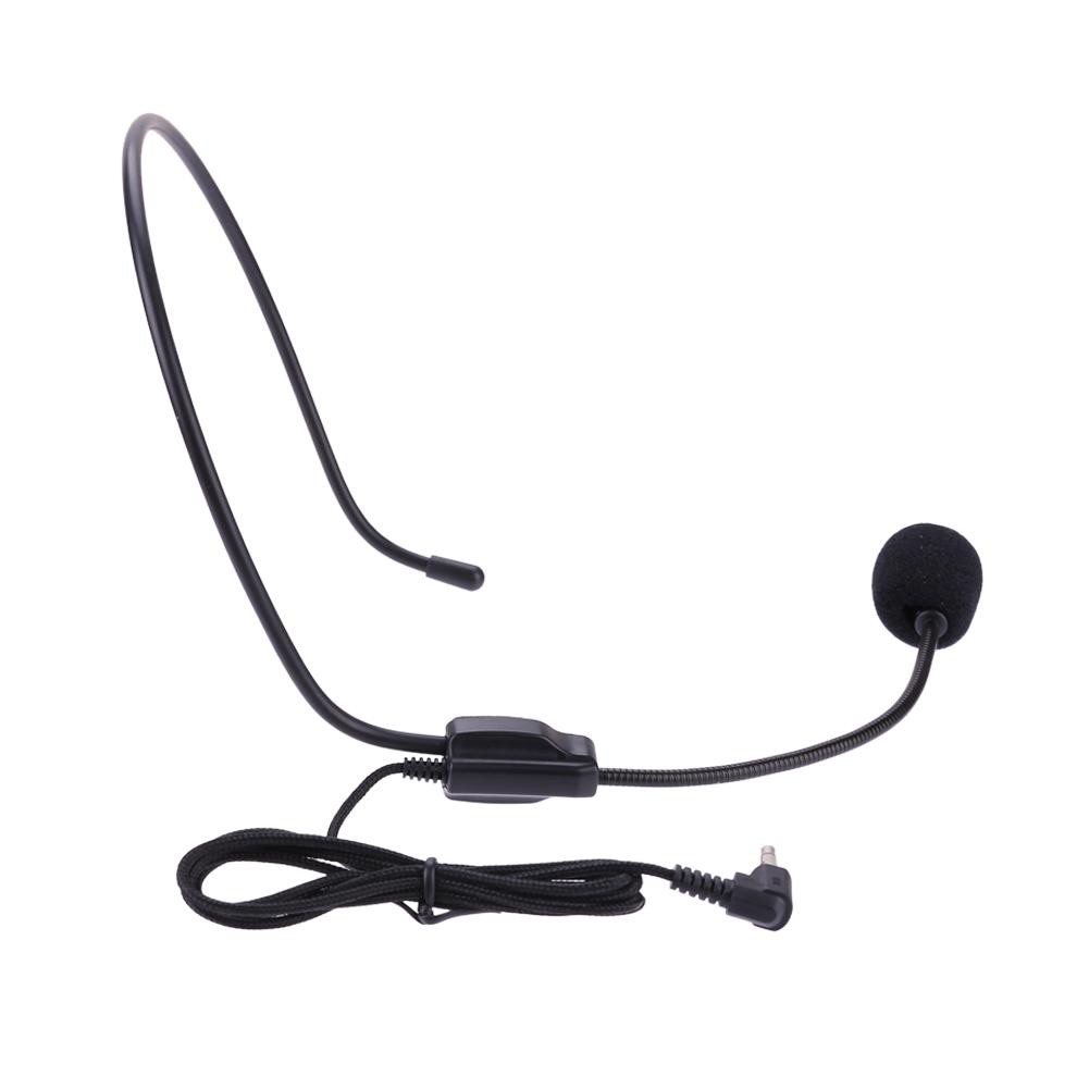 COD Portable Lightweight Wired 3.5mm Plug Guide Lecture Speech Headset with Mic