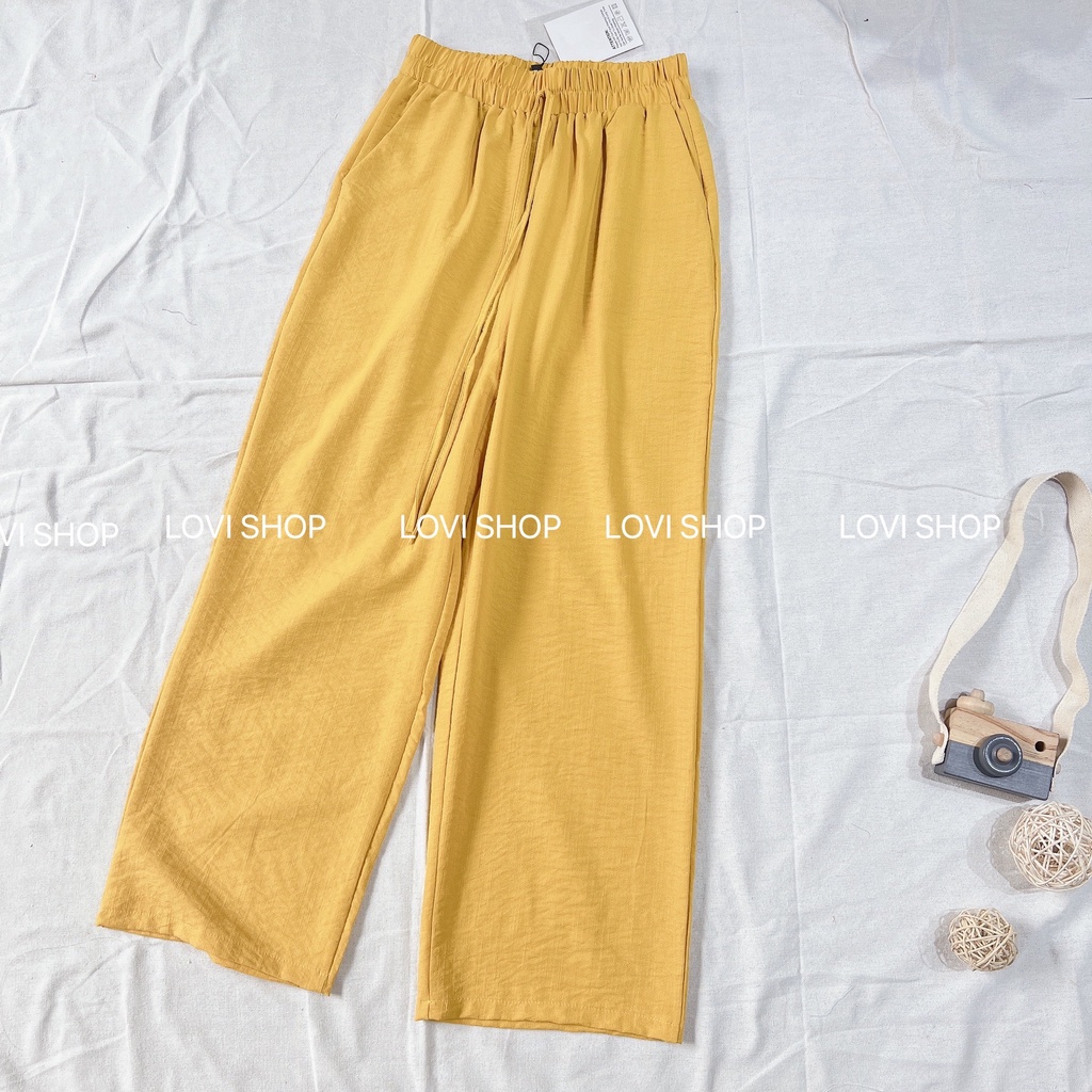 LOVI SHOP- Quần đũi lưng thun dáng lững 9 tấc gồm nhiều màu