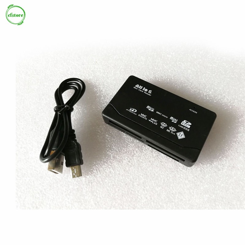 Đầu Đọc Thẻ Nhớ Cf Usb Sdhc Sd Xd Ms Cf Tf M2 Đa Năng