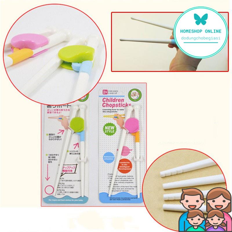 Chuyên Sỉ Đũa Tập Ăn Cho Bé Cao Cấp Hàng Xuất Nhật Đẹp Siêu Dễ Thương Cho Bé Gắp Dễ Dàng Dodungchobegiasi