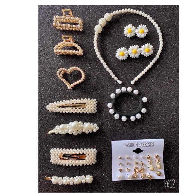 Combo set kẹp tóc