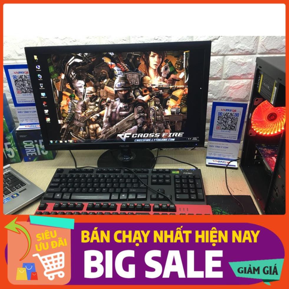 HÀNG CHÍNH HÃNG -  Bộ máy tính PC game led màn 22inh mới | BigBuy360 - bigbuy360.vn