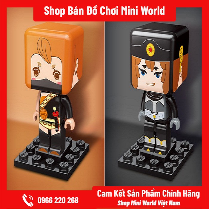 Mô Hình Mini World Nhân Vật Bí Ẩn Series 1 [Trọn Bộ Gồm 8 Hộp]