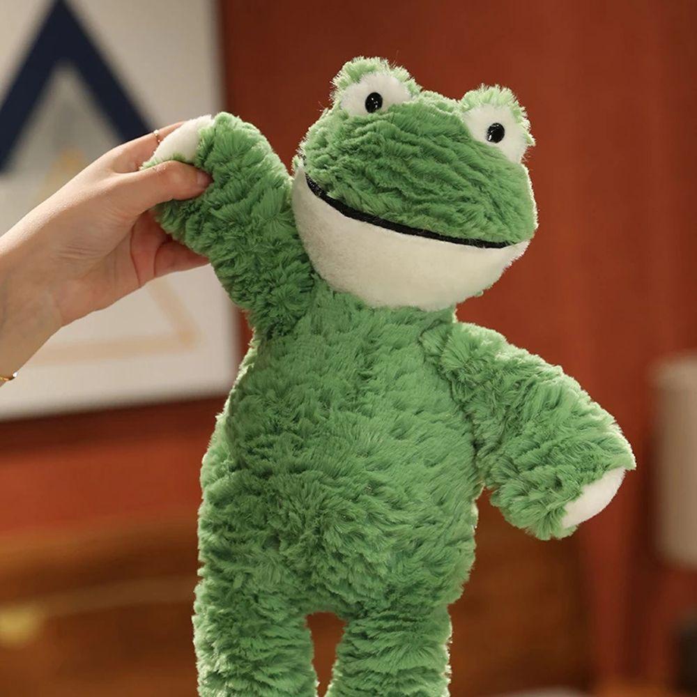 Túi Đeo Chéo Hình Ếch Nhồi Bông Hoạt Hình Đáng Yêu