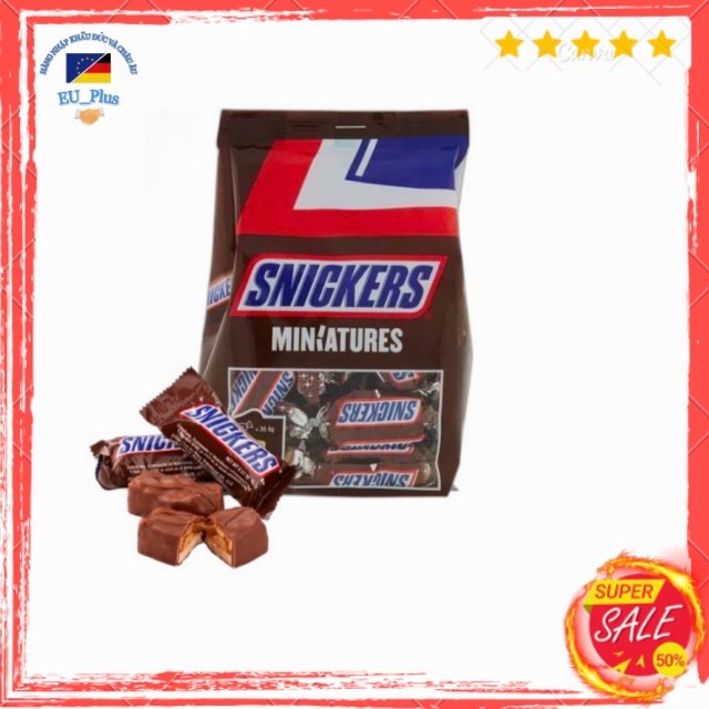 Kẹo Socola Snicker nhân đậu phộng 150g
