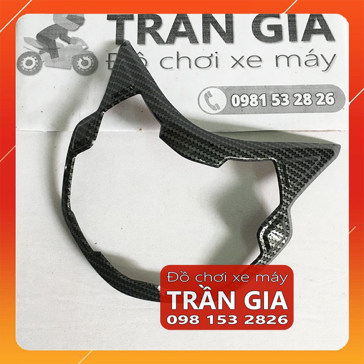 Viền đèn pha xe vision 2021, ốp đèn trước - phụ kiện trang trí