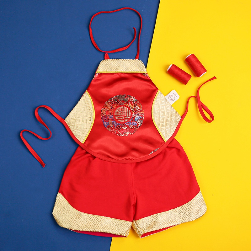 Romper cho bé trai bé gái bé trai mới sinh Băng quấn bụng trẻ sơ sinh chống lạnh Quần áo trẻ em AKKU