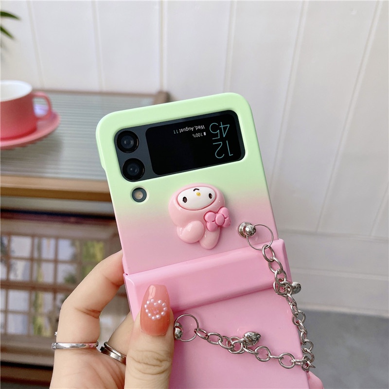 Ốp Điện Thoại Nắp Gập Toàn Diện Chống Sốc Màu Gradient Cho Samsung Galaxy Z Flip 4 Z Flip 3 Zflip 3 Z Flip 4 Flip 3