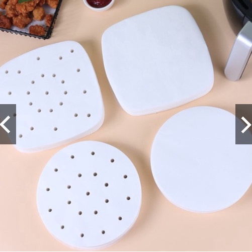 Sét 50 Miêng Giấy Nến Vuông Tròn  Dùng nồi Chiên Không Dầu Dùng Cho Lò Nướng,Lò Vi Sóng,Tủ Lạnh-Sỉ Trần Hằng