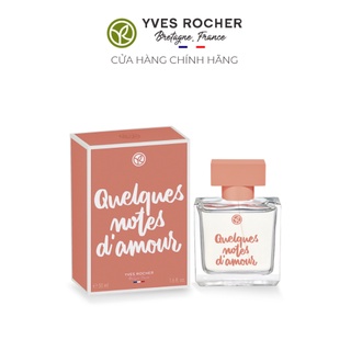 Yves rocher - nước hoa yves rocher quelques notes d'amour l'eau de parfum 50ml
