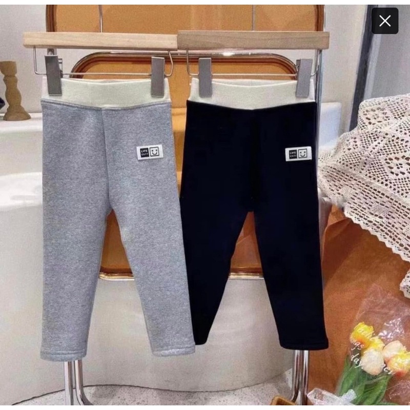 Quần Legging Bé Gái Hoạ Tiết THE HOUSE KIDS Tag Trắng