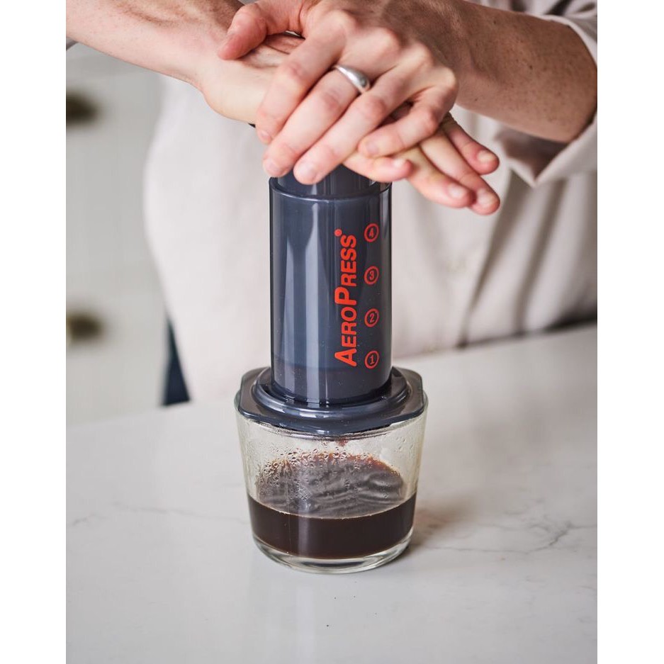 Bộ Dụng Cụ Pha Cà Phê AEROPRESS + 350 Giấy lọc - PHIÊN BẢN MỚI 2020 - MADE IN USA