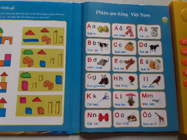 Sách nói song ngữ anh - Việt thông minh cho trẻ em