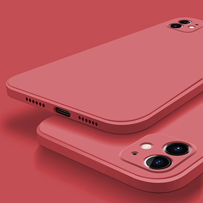 2020 Thời trang cao cấp Mới Square Liquid Silicone Soft Case Bảo vệ toàn bộ Vỏ điện thoại cho iphone 6 6s 7 8 plus x xr xs max i11 pro max