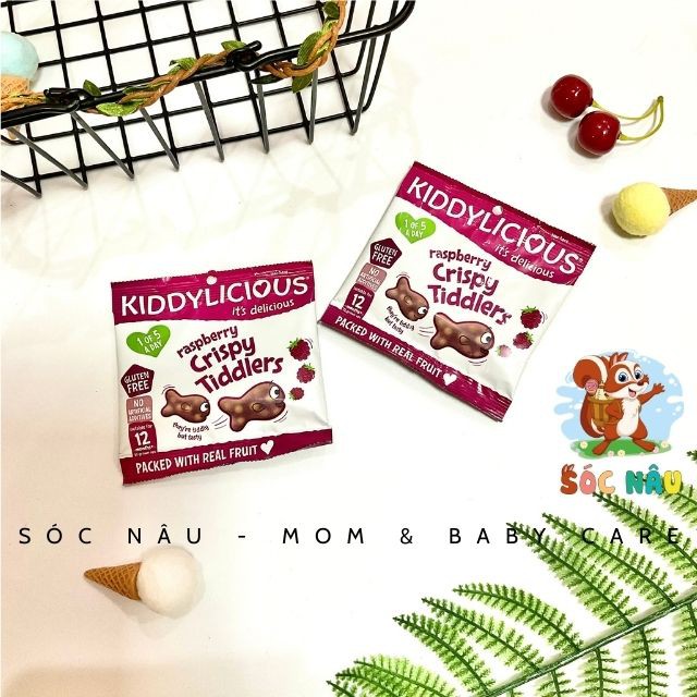 Trái Cây Sấy Dẻo Mix Gạo Phồng Kiddylicious Dành Cho Bé Từ 1 Tuổi