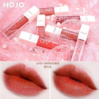 [Bb125]  HOJO Son kem lì Velvet Matte Moisturizing Liquid Lip Glasir Make up Anti Air Lipgloss lâu trôi quà tặng phụ nữ