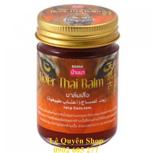 [Combo] Lố 12 Chai Dầu cù là hổ TIGER THAI BALM Thái Lan