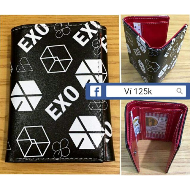 Bóp, ví EXO, TFBOYS, BTS, Wanna One