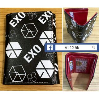 Bóp, ví exo, tfboys, bts, wanna one