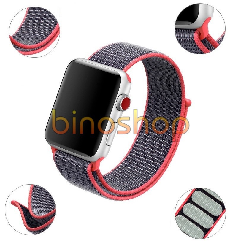 Dây đeo nylon Apple Watch - Dây đeo thay thế Apple Watch 38mm - 42mm