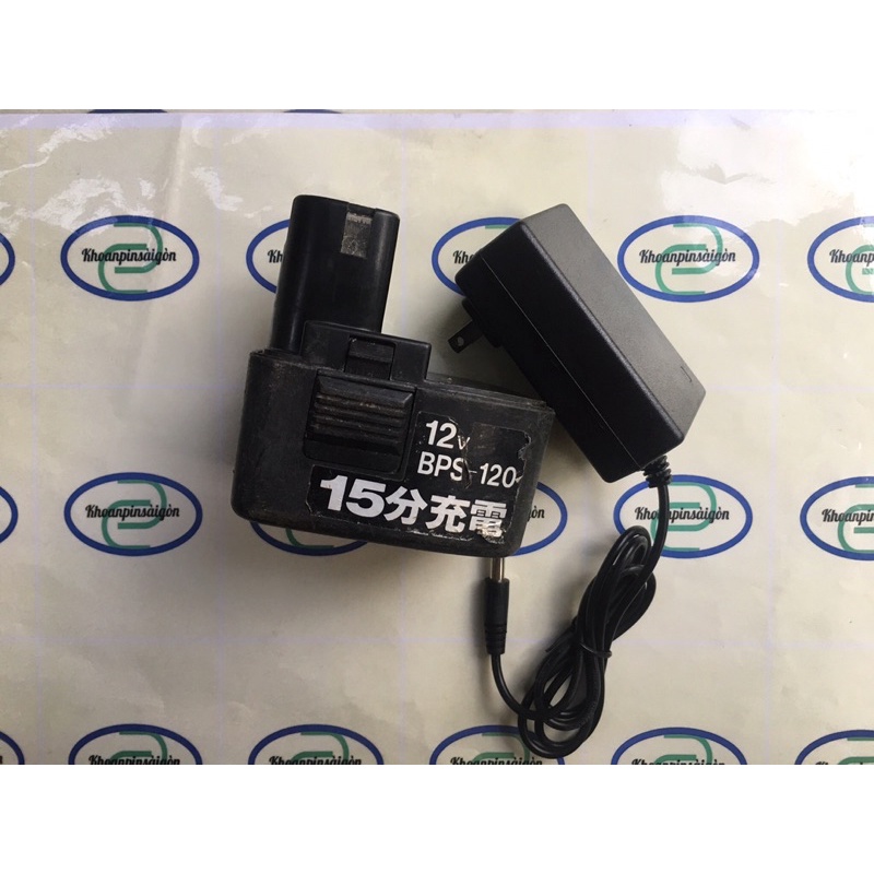 Pin Máy khoan- vít Cids 12v, vỏ cũ lên li-ion 4ah