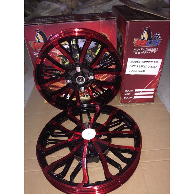 Mâm xe Kuni cho Exciter Winner loại 1