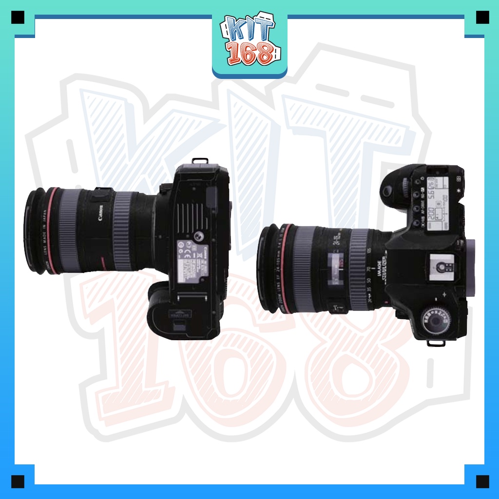 Mô hình giấy đồ vật đồ chơi Máy ảnh Canon EOS 5D Mark II