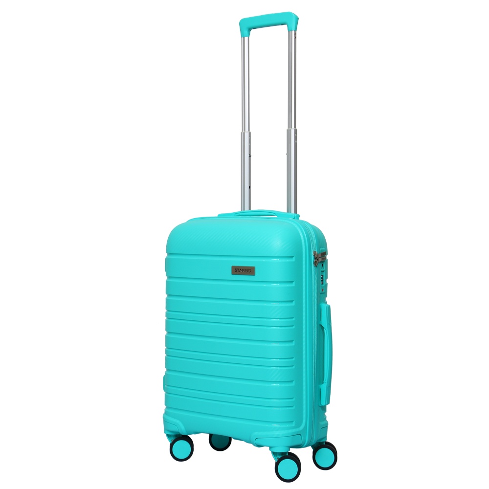 Vali Kéo Nhựa Du Lịch STARGO FIBRA Z22 - Size S (22inch)/ Xách Tay (Cabin) - Khóa TSA - Nhựa PP