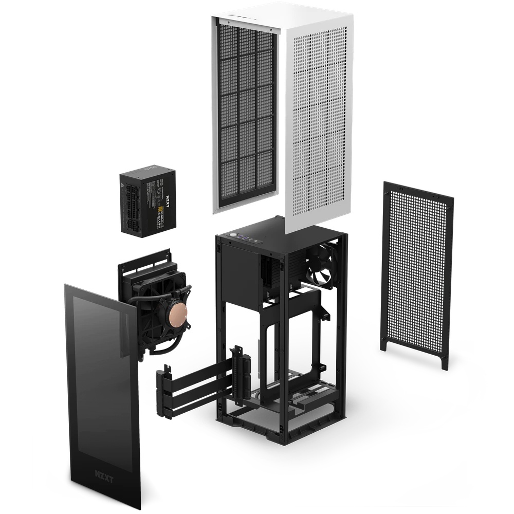 Vỏ case máy tính mini itx NZXT H1 ver 2 / ver 1