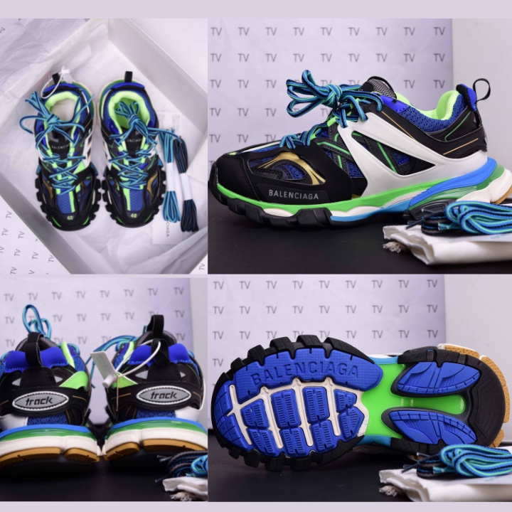 SNEAKER NAM NỮ BALENCIAGA - GIÀY THỂ THAO TRACK 3.0 SẢN XUẤT THEO TIÊU CHUẨN HÀNG AU