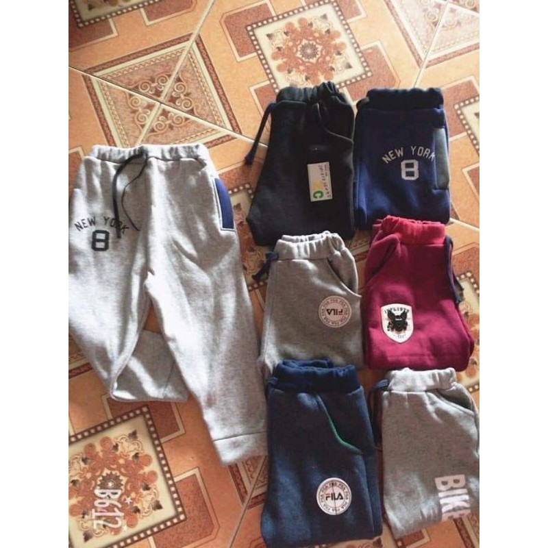 Sét 4 quần nỉ lót bông