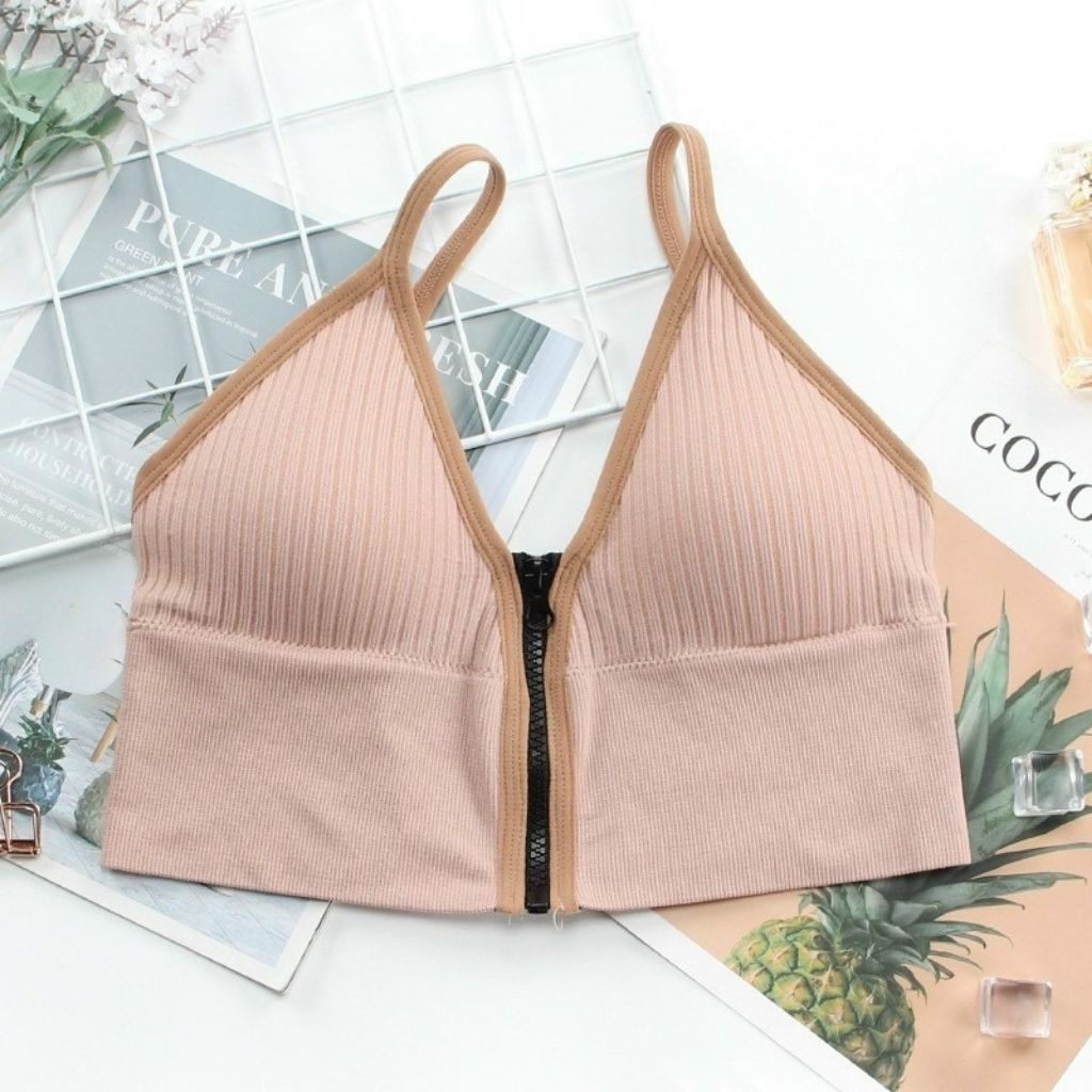 Áo Bra 2 Dây Len Tăm Siêu Xịn FREESHIP Bra Tập Gym Nữ - Áo Ngực Không Gọng Mút Mỏng