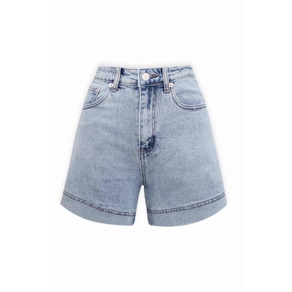 Quần shorts jeans dập lai PULL JEAN SHORTS